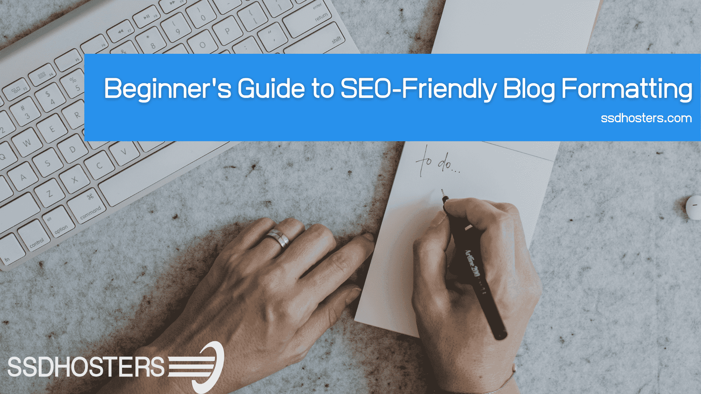 Beginner's Guide to SEO-Friendly Blog Formatting SSDHOSTERS