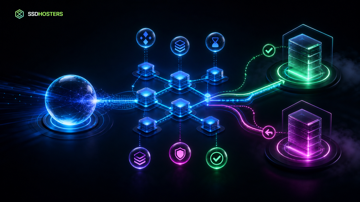 DNS migration site web — migration de site web néon avec résolution DNS, ancien et nouvel hébergement, TTL, vérification et chemin de retour